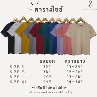 ภาพขนาดย่อของภาพหน้าปกสินค้าเสื้อยืดสีพื้น คอกลม เกรดพรีเมี่ยม ️ ใส่สบาย ไม่หด ไม่ต้องรีด ราคาส่ง มีเก็บเงินปลายทาง ️ (สินค้าพร้อมจัดส่งทุกวันค่ะ) จากร้าน praneete.closet บน Shopee ภาพที่ 4