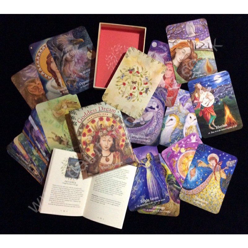 goddess-dream-oracle-ไพ่ออราเคิลแท้ลดราคา-ไพ่ยิปซี-ไพ่ทาโร่ต์-ไพ่ออราเคิล-tarot-oracle-cards