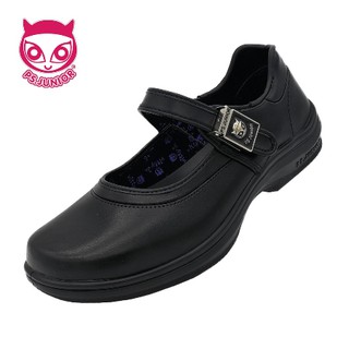 สินค้า PS.JUNIOR JF-4399 รองเท้านักเรียนหญิง รองเท้านักเรียน รองเท้าหนังดำ