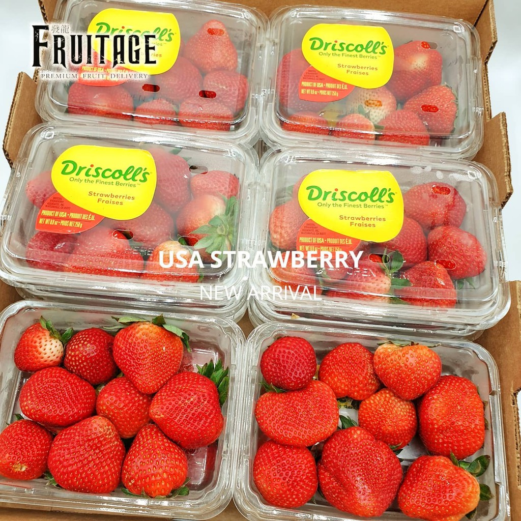 รูปภาพของสตอเบอรี่นำเข้า จากอเมริกา/ออส Strawberry (USA/AUS) (1แพค/250กรัม) ~ลดพิเศษ~ Premium ที่สุดของสตรอเบอรี่ (สตอเบอรี่สด)ลองเช็คราคา