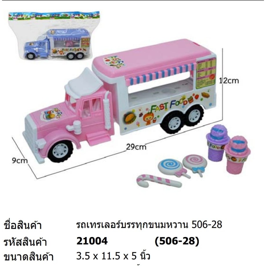 ของเล่นรถบรรทุกขนมหวาน-506-28-รถของเล่นขายขนมหวาน