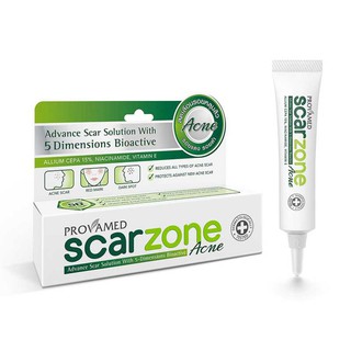 🔥ฟรีของแถม1ชิ้น ❤️ Provamed Scar zone Acne 10 g. ลดรอยสิว จุดด่างดำ หลุมสิว