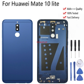 ฝาครอบแบตเตอรี่ด้านหลัง แบบโลหะ สําหรับ HUAWEI Mate 10 lite HUAWEI Nova 2i