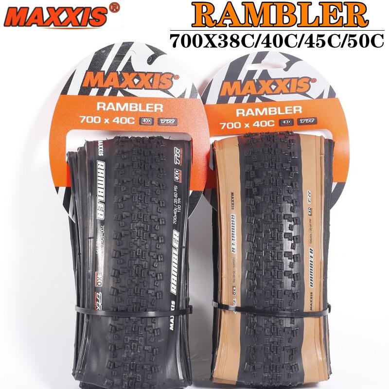 Maxxis RAMBLER ยางล้อรถจักรยาน 700x40C 700x45C 50C | Shopee Thailand