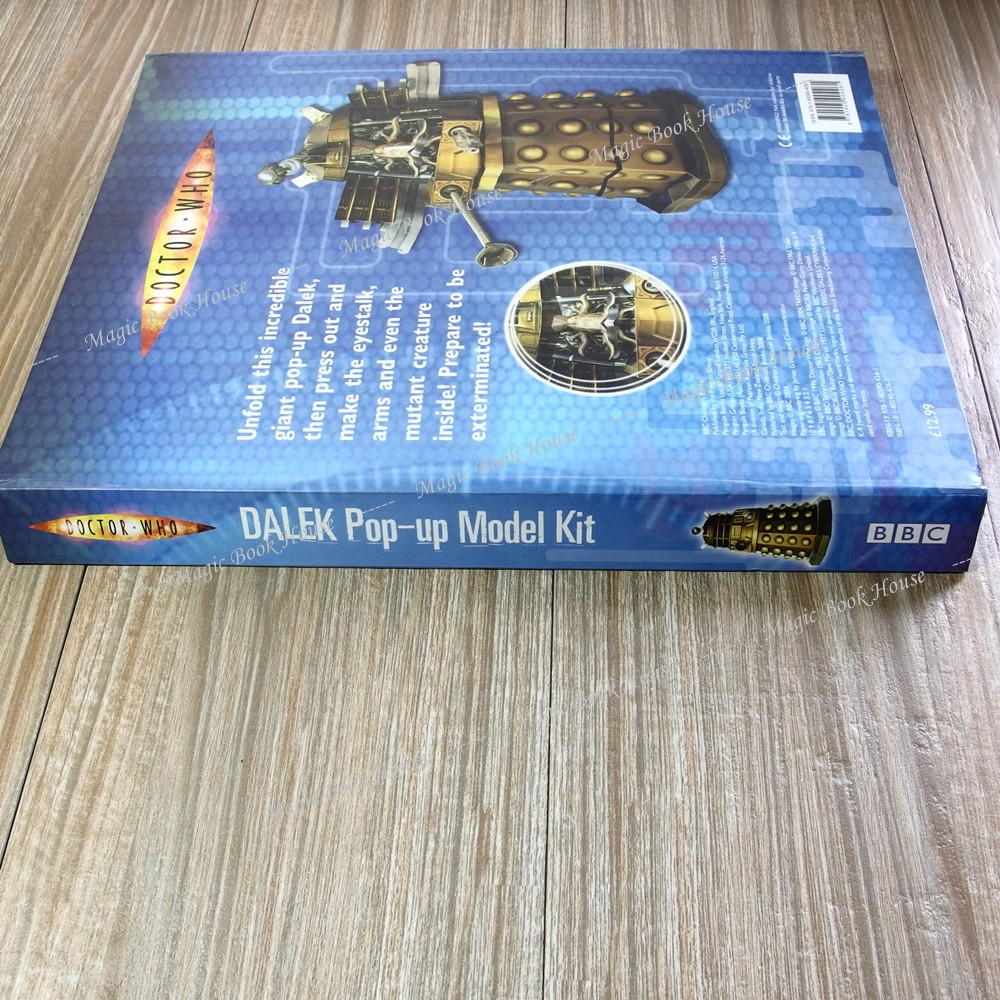 DOCTOR-WHO, DALEK , Pop-up Model Kit : หนังสือกิจกรรมการ์ตูนปกแข็ง ภาษา ...