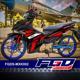 สติกเกอร์กราฟฟิค สําหรับ Yamaha MX King 150 FGDS-MXK002