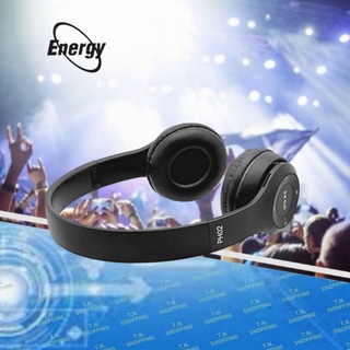 ภาพขนาดย่อของภาพหน้าปกสินค้าNubwo หูฟังครอบหูบลูทูธ Headphone Bluetooth รุ่น XB380BT, Energy หูฟังครอบหูบลูทูธ รุ่น HP02 จากร้าน t.n.shopping บน Shopee