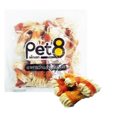 pet8-ขนมสุนัข-ไก่พันปลาเส้น-jja51-350ก