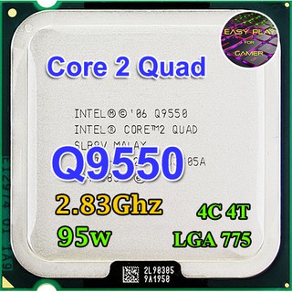 ภาพหน้าปกสินค้า⚡️CPU Core 2 Quad Q9550 2.83Ghz / 4คอ 4เทรด / 95W LGA775 ฟรีซิลิโคลน1ซอง ซึ่งคุณอาจชอบราคาและรีวิวของสินค้านี้