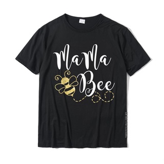 เสื้อยืดผ้าฝ้ายพรีเมี่ยม เสื้อยืดผ้าฝ้าย พิมพ์ลาย Bee Family Mama Bee แฟชั่นสําหรับคุณแม่