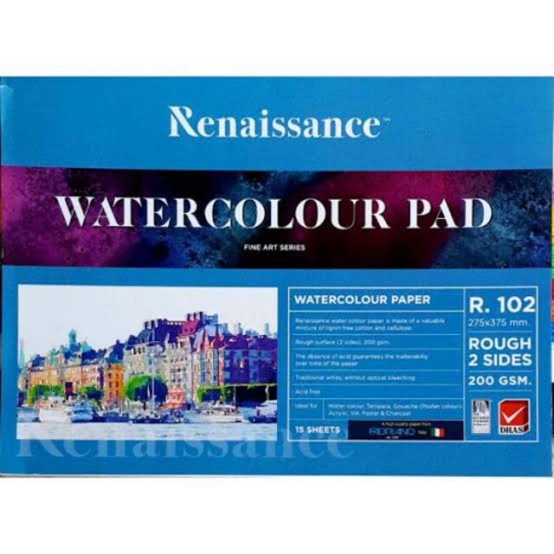 Renaissance water color pad R.105