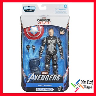 Hasbro Marvel Legends Gamerverse Stealth Captain America 6" figure สเตลท์ กัปตันอเมริกา 6 นิ้ว​ ฟิก​เกอร์​