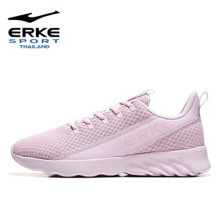 ERKE Roshe Running สีชมพู Pink รองเท้าผ้าใบ ผู้หญิง