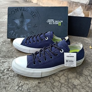 รองเท้าผ้าใบคอนเวิร์ส Converse Unisex Chuck Taylor All Star II Ox Casual Shoe 12-1538C NA  คอนเวิร์ส พร้อมส่ง