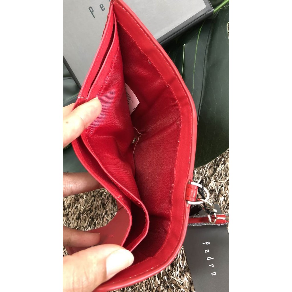 pedro-short-wallet-bag-2018-พร้อมส่ง-กระเป๋าสตางค์ใบสั้น-หนังเรียบ