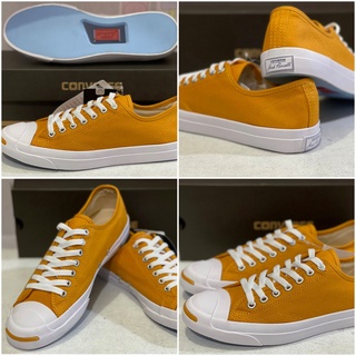 รองเท้าผ้าใบ Converes Jack Purcell CP OX -สีเหลืองมัสตาร์ด มีประกันสินค้า3เดือน สินค้านำเข้าแท้100%