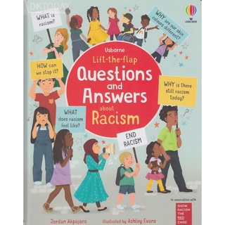 DKTODAY หนังสือ USBORNE LIFT-THE-FLAP Q&amp;A ABOUT RACISM (AGE 7+)