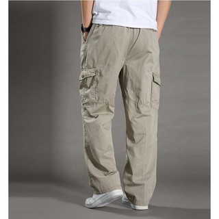 ภาพขนาดย่อของภาพหน้าปกสินค้ารุ่น 2011 กางเกงขายาวคาร์โก้ เอวยืด มีเชือกผูก จากร้าน banpha_by_rachi บน Shopee ภาพที่ 2