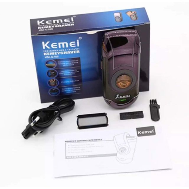 kemei-โกนหนวด-q-788-แบบชาร์ทไฟ