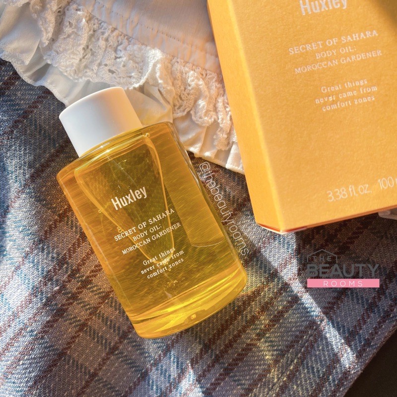 (ของแท้/พร้อมส่ง) Huxley Body Oil ; Moroccan Gardener (100ml.) Shopee