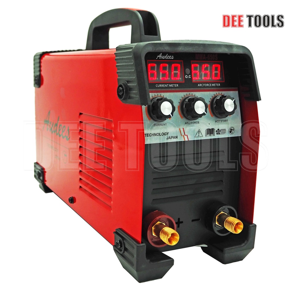 audees-ตู้เชื่อมinverter-แถมฟรี-เครื่องเจียร์ไฟฟ้า-ตู้เชื่อมไฟฟ้า-เครื่องเชื่อม-igbt-mma-650s-รุ่นใหม่-2-หน้าจอ-3-ปุ่ม