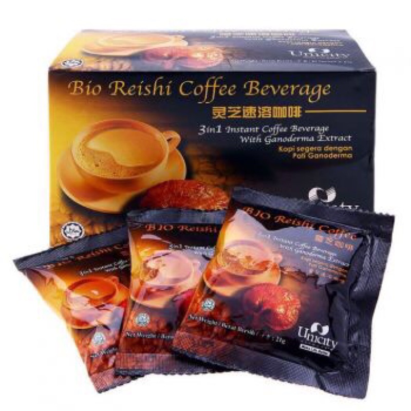 unicity-bio-reishi-coffee-ยูนิซิตี้-กาแฟเห็ดหลินจือ-20-ซอง