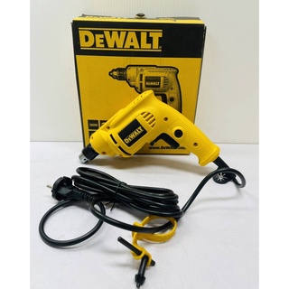 DEWALT DWD010 สว่านไฟฟ้า 6.5มม(1/4หุน)ปรับซ้าย-ขวาได้ ประกัน3ปี