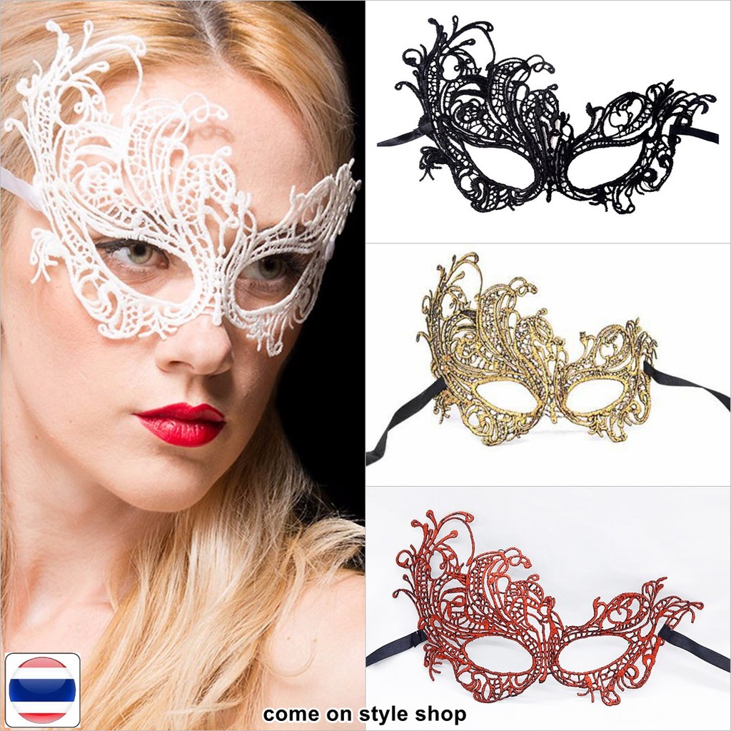 หน้ากากแฟนซี-ฟีนิกซ์ลายลูกไม้-หน้ากากแฟนซี-หน้ากากปาร์ตี้-ออกงาน-การแสดง-sexy-phoenix-lace-fancy-party-mask