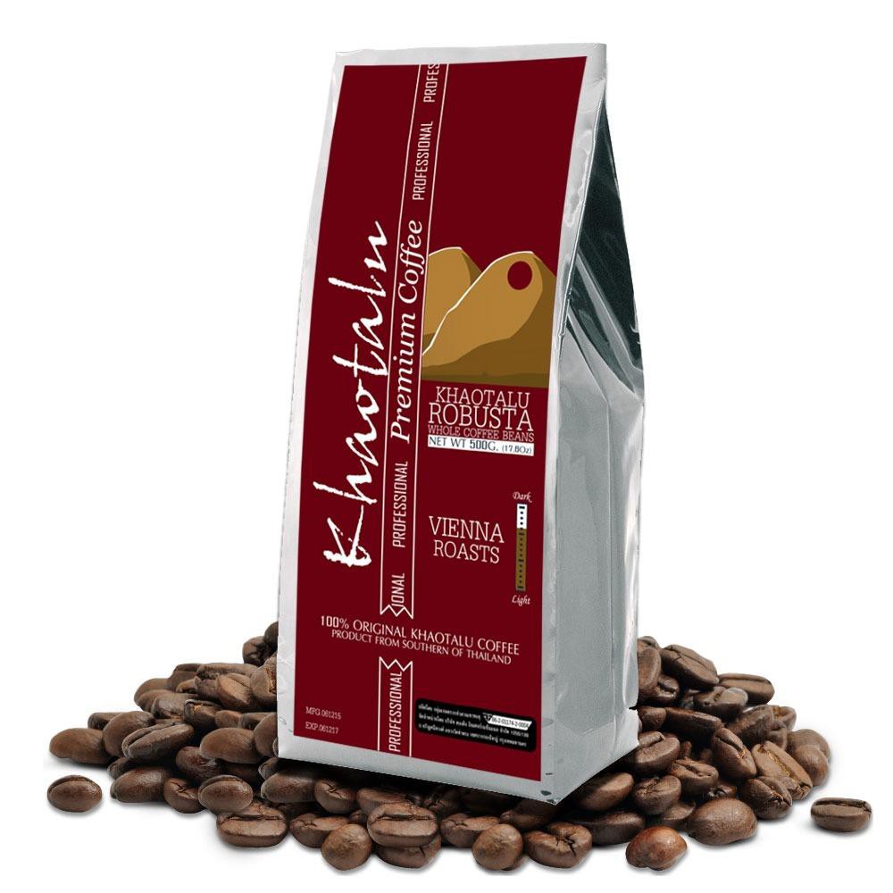 khaotalu-premium-coffee-กาแฟเขาทะลุ-เมล็ดกาแฟ-คั่วกลาง-vienna-roasts-2ถุง-รวม-1000g