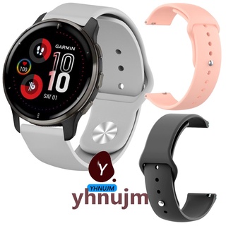 สินค้า สาย Garmin Venu 2 Plus สายซิลิโคน Garmin Venu 2 Plus GPS SmartWatch สายนาฬิกาอัจฉริยะ Garmin Venu 2 2S ระบายอากาศได้ Garmin venu sq watch band