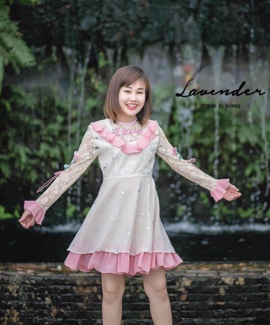 งานสวย-เดรสฟรุ้งฟริ้ง-ผ้าสีหวาน-สวยเป๊ะตามสไตล์-fairygod