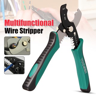 Multi Tool 8 Wire Stripper Cable Cutting Scissor Stripping Pliers Cutter 1.6-4.0mm Hand Tools Ferramentas Herramientas