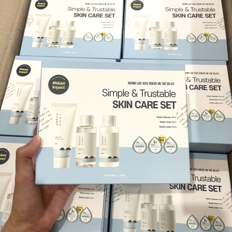 ‼️ของแท้ : ROUND LAB 1025 Dokdo skin care set ผลัดเซลล์ผิว ผิวแพ้ง่าย ...