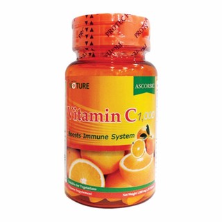 The Nature VitaminC 1000 Vitamin USA วิตามิน ซี 30 เม็ด