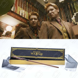 🔥พร้อมส่ง 🔥 ไม้กายสิทธิ์ จอร์จ วีสลีย์ แฮร์รี่พอตเตอร์ - Metal Core Wand Harry Potter