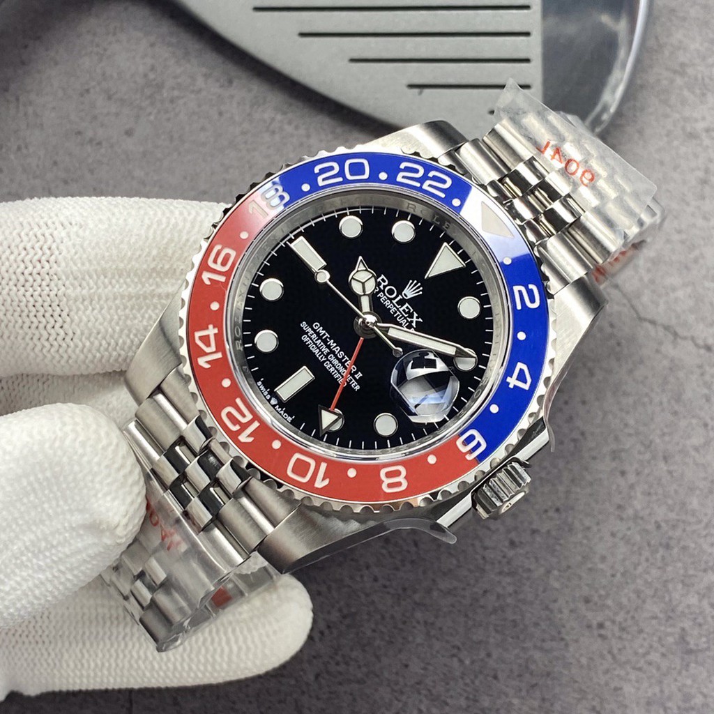 rolex-gmt-master-ii-ประเภทกรีนนิชนาฬิกาโคล่าเซอร์เคิล