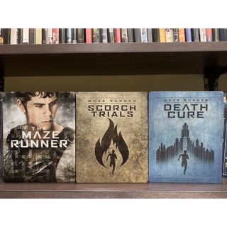 (Steelbook) The Maze Runner Trilogy ครบ 3 ภาค เสียงไทย บรรยายไทย #รับซื้อแผ่น Blu-ray และแลกเปลี่ยนแผ่นแท้