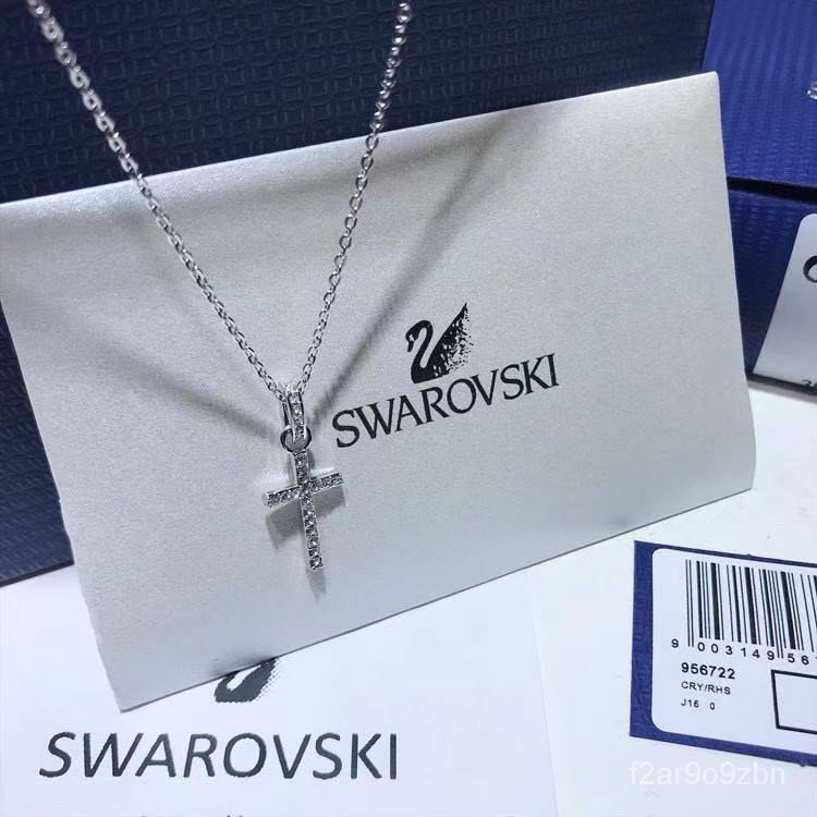 พร้อมส่ง-swarovski-ของแท้ไม้กางเขน-ส่งเป็นของขวัญให้แฟนหรือเนื่องในโอกาสวันเกิด