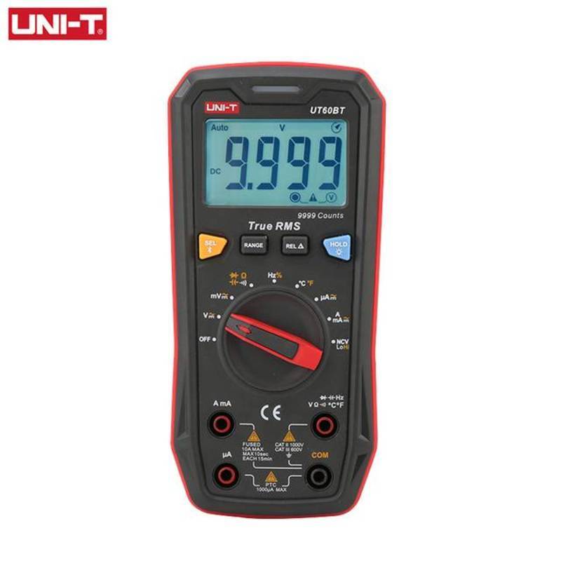 Uni-T Ut60S มัลติมิเตอร์ดิจิตอล Ut60Bt มัลติมิเตอร์ทรู Rms 1000V Ac Dc ...