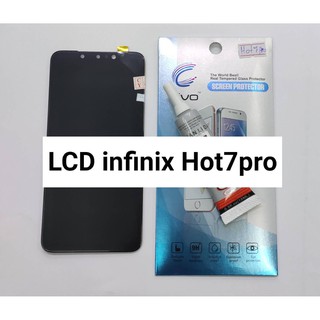 อะไหล่หน้าจอ จอ+ทัชสกรีน LCD infinix Hot7pro สินค้าพร้อมส่ง LCD infinix Hot7 pro แถมฟิล์ม+กาว
