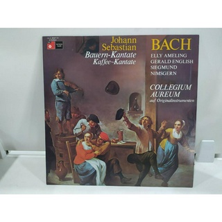 1LP Vinyl Records แผ่นเสียงไวนิล  BACH ELLY AMELING GERALD ENGLISH SIEGMUND NIMSGERN  (J24A156)