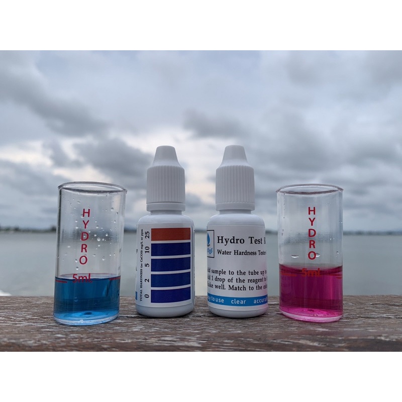 ชุดน้ำยาวัดค่าหินปูน Water Hardness Test Kit แพคคู่ (2ชุด) Shopee