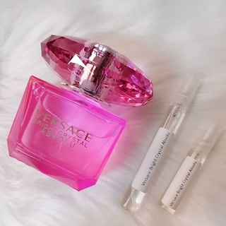 [🎀100%สปอตของแท้ ✅จัดส่งที่รวดเร็ว] Versace Bright Crystal Absolu EDP &amp; Bright Crystal EDT 2ml/5ml/10ml