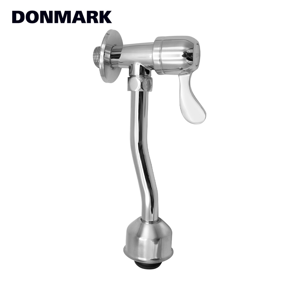 donmark-ฟลัชวาล์วโถปัสสาวะชายแบบปัด-ท่อโค้ง-เปิดปิด-ใช้มือปัด-รุ่น-do-01b