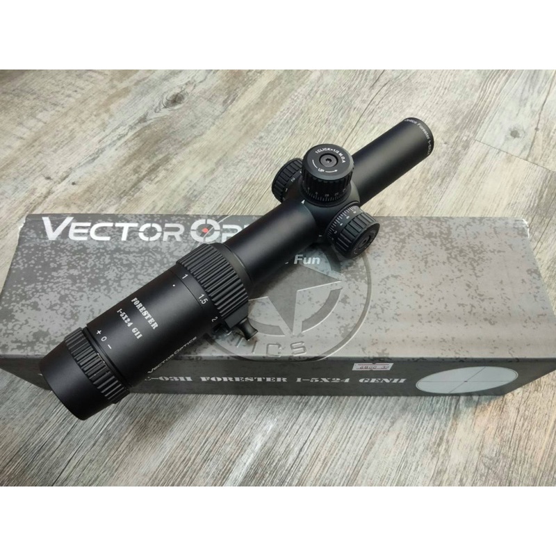 สโคปยิงไว ยี่ห้อ Vector Optics รุ่น Forester 1-5x24 Gen 2 | Shopee