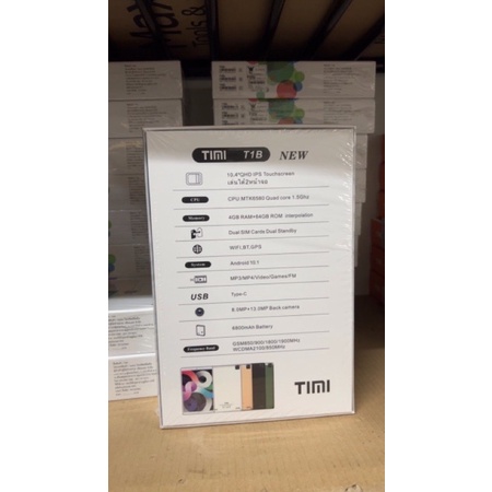 ภาพสินค้าแทบเล็ต T1b จอ 10.1นิ้ว 4GB+64GB ใส่ซิมโทรได้ 4G Tablet Android10 แบตอึด 6800mA ประกันศูนย์ไทย จากร้าน siampop บน Shopee ภาพที่ 8
