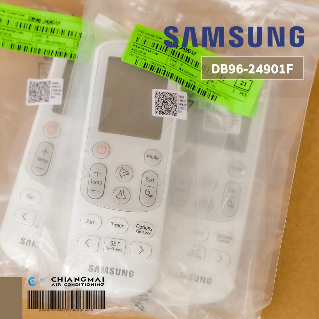 DB96-24901F (ใช้รหัส DB96-24901V แทน) รีโมทแอร์ Samsung รีโมทแอร์ซัมซุง ...
