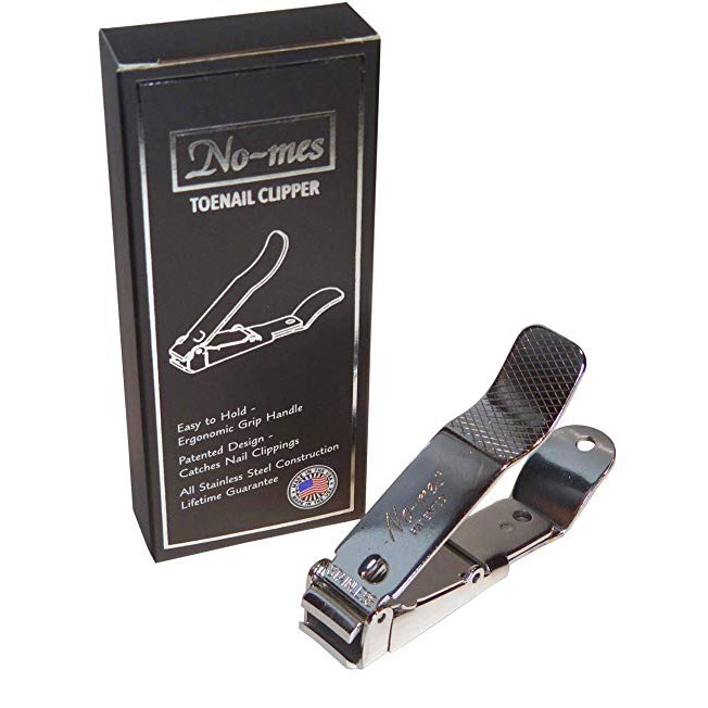 กรรไกรตัดเล็บพร้อมที่เก็บเศษเล็บ-no-mes-toenail-clipper-prevent-ingrown-nail-ergonomic-handle-made-in-usa-ป้องกันเล็บขบ