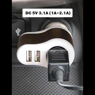 #M24 ที่ชาร์จ USB สำหรับใช้งานในรถยนต์ ที่ชาร์จในรถ พอตUSBในรถยนต์ USB Car Charger (พร้อมส่ง)