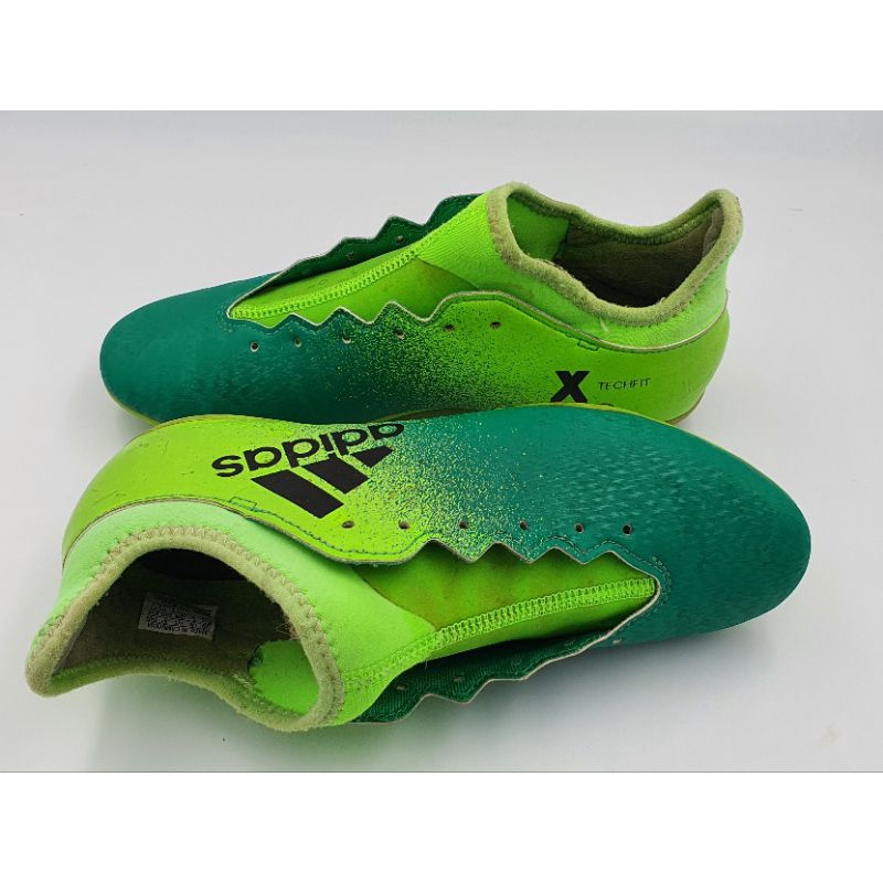 Techfit X Fg Adidas X FG/AG Turbocharge Solar Green/Core Black Kids